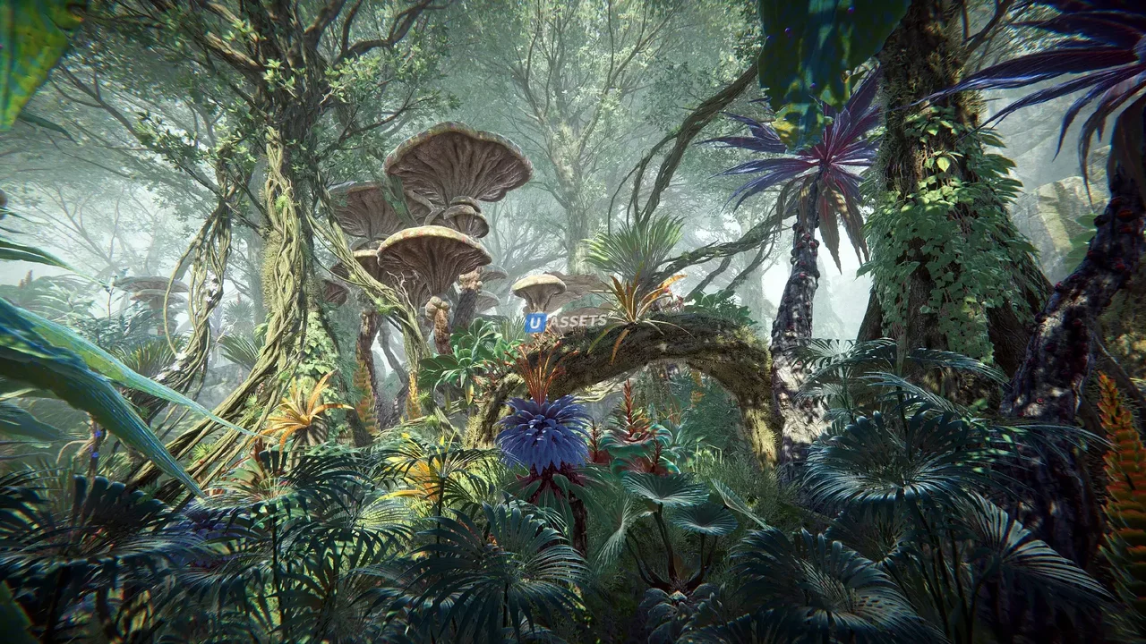 Alien Fantasy Forest
