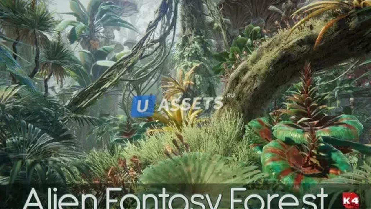 Alien Fantasy Forest