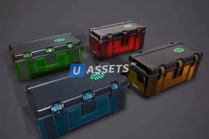 Sci-fi Loot Chests