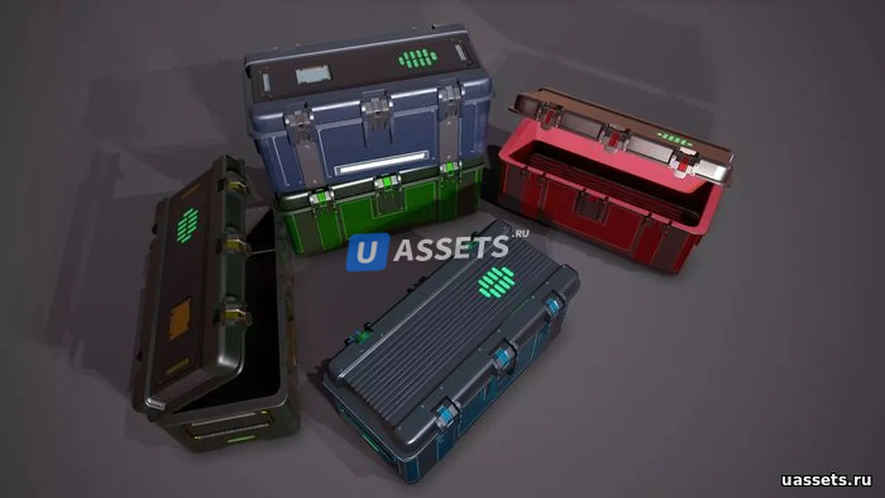 Sci-fi Loot Chests