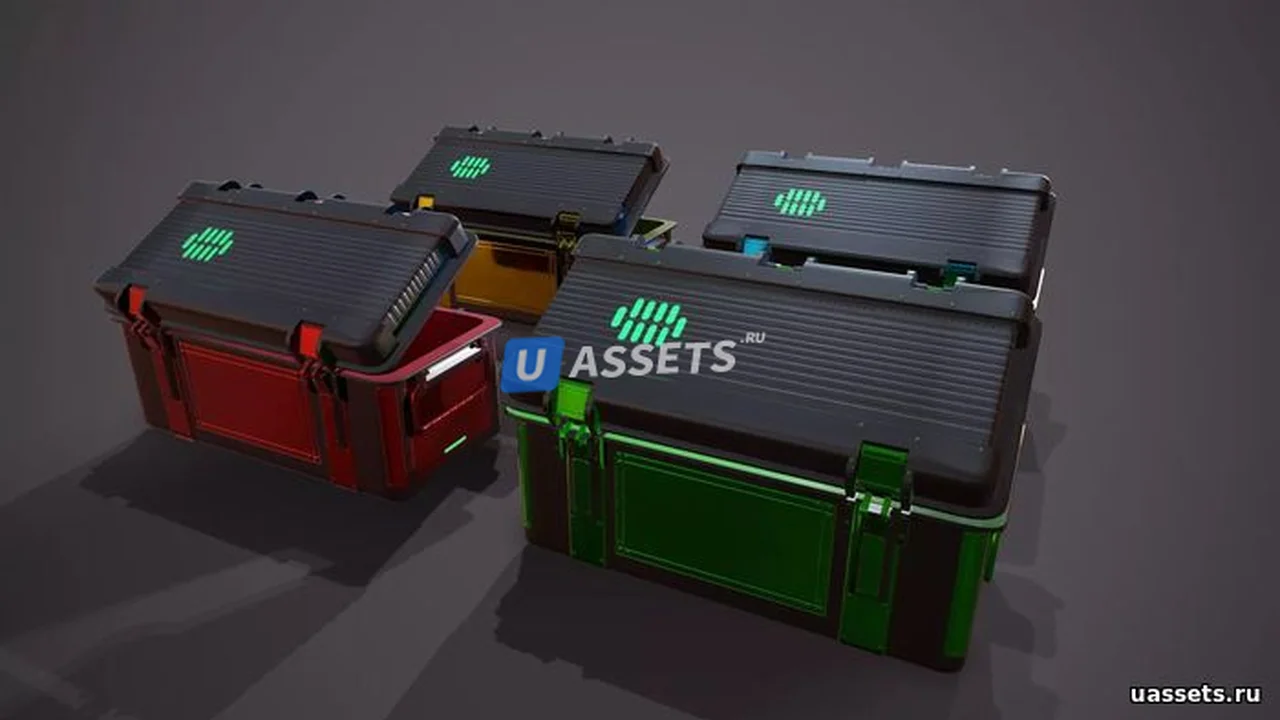 Sci-fi Loot Chests