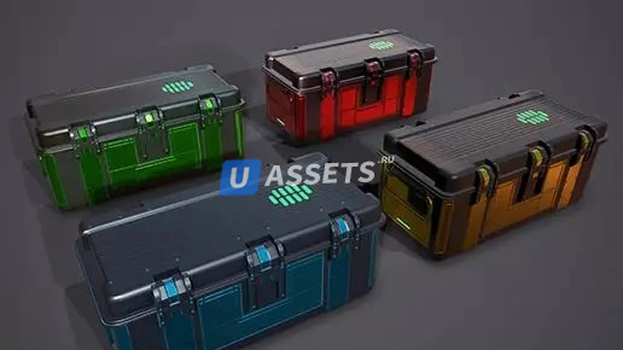 Sci-fi Loot Chests