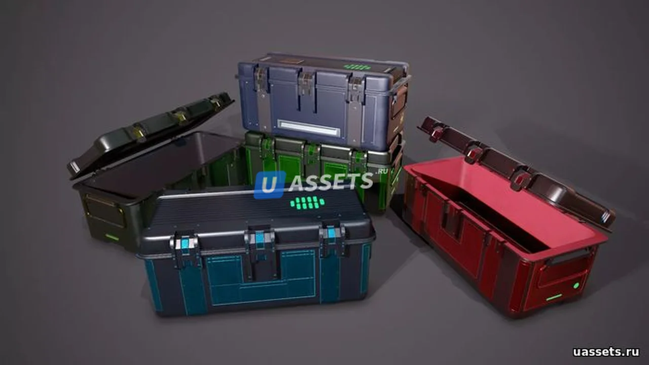 Sci-fi Loot Chests