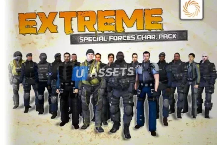 Extreme Special Forces Character Pack