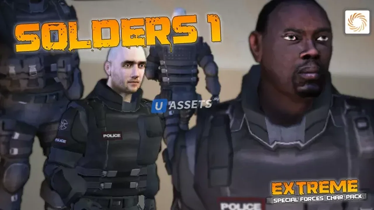 Extreme Special Forces Character Pack