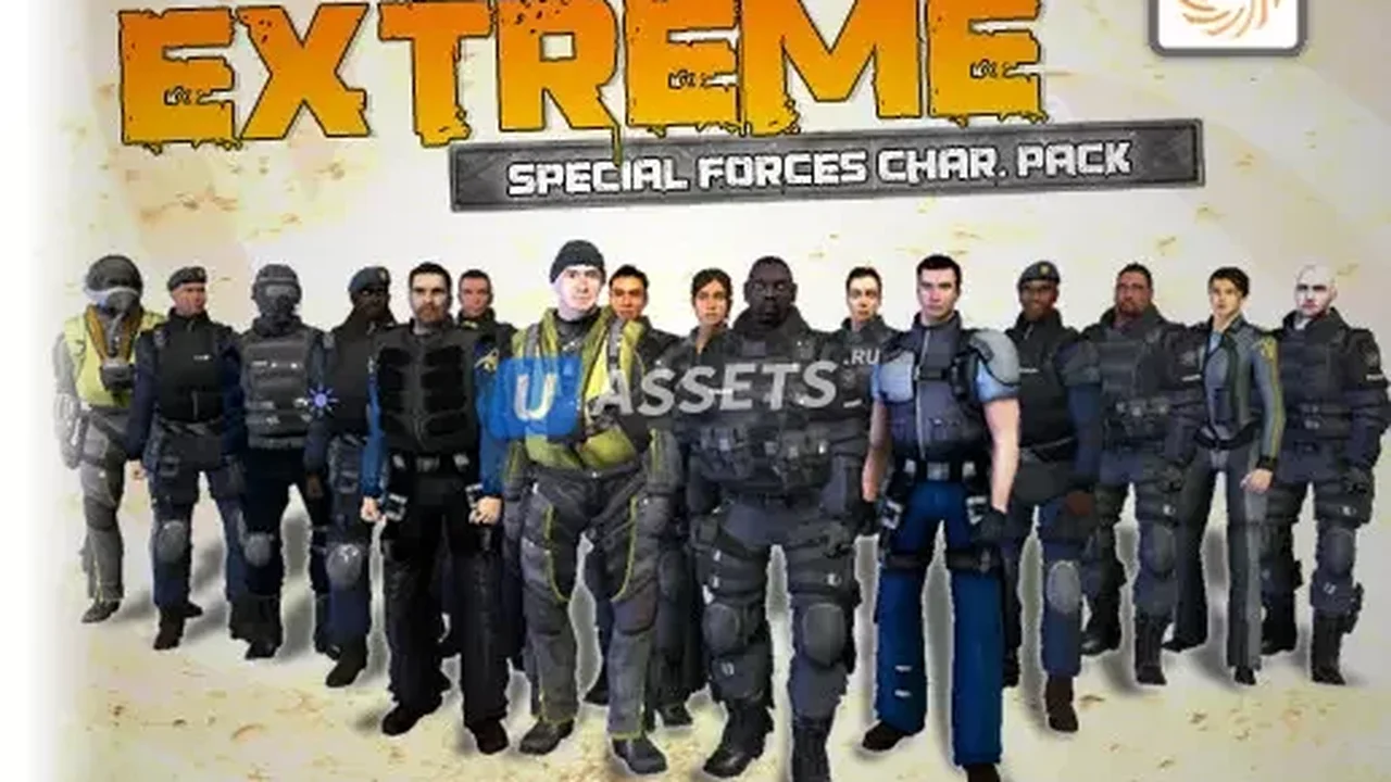 Extreme Special Forces Character Pack