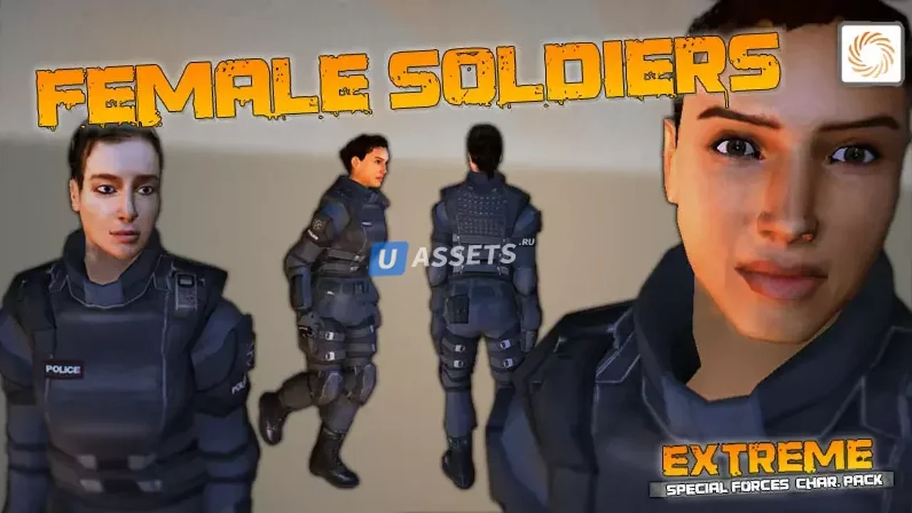 Extreme Special Forces Character Pack