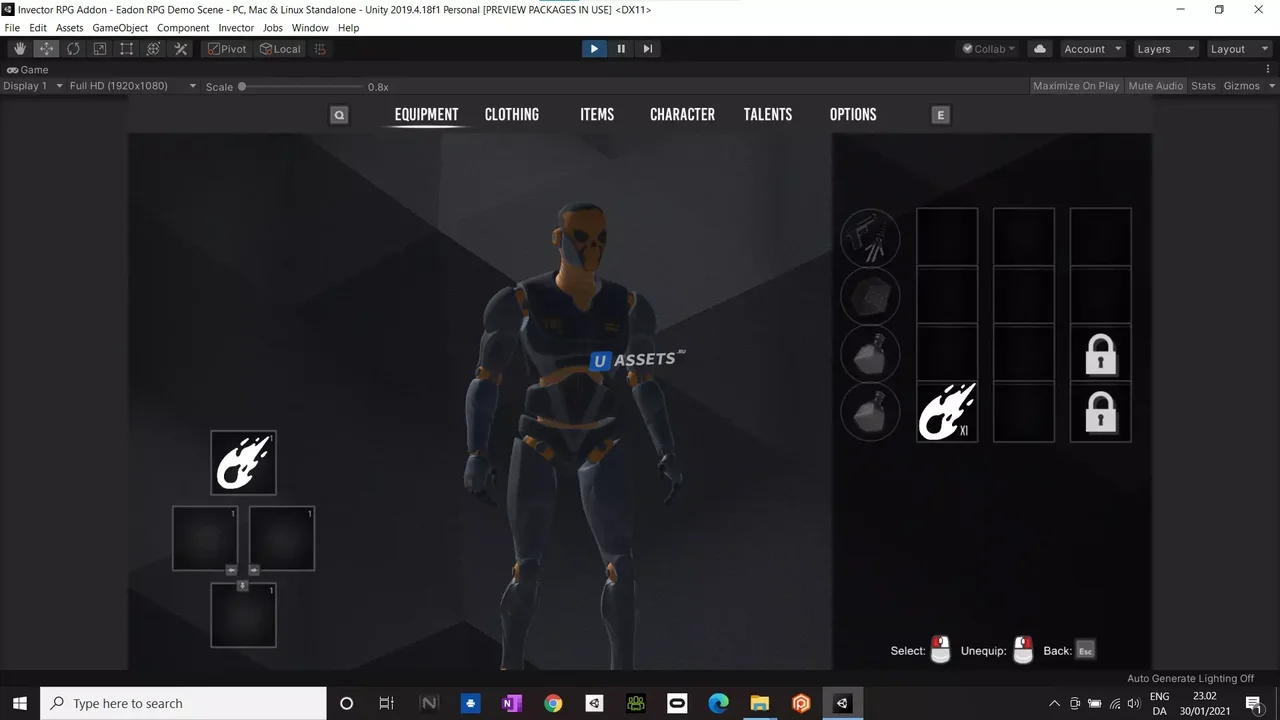 Eadon RPG for Invector