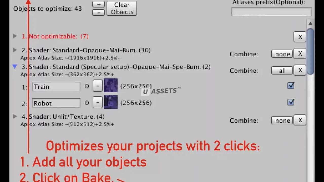 Pro Draw Call Optimizer