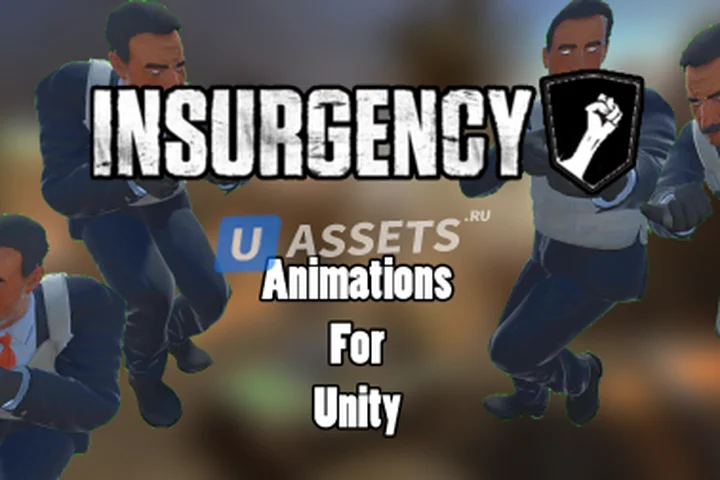 Third Person Animations Insurgency for Unity