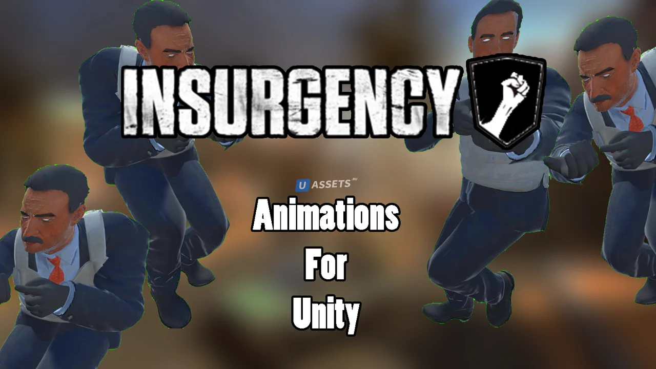 Third Person Animations Insurgency for Unity