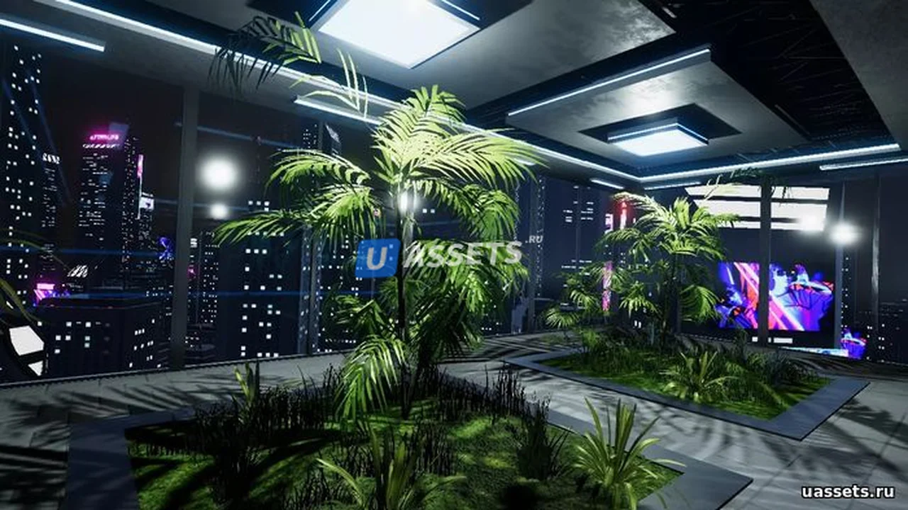 Futuristic Scifi Interior