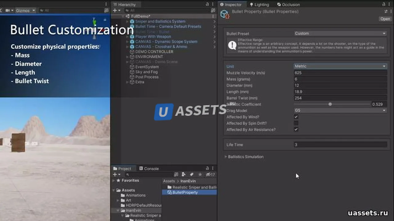 Realistic Sniper and Ballistics System