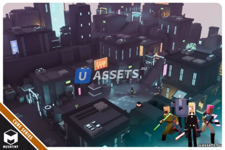 CUBE - Sci Fi Underworld City Pack