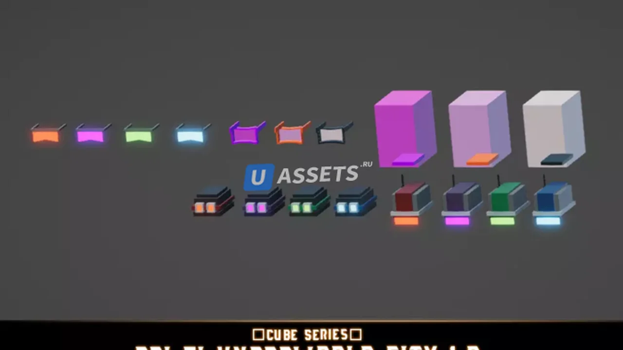 CUBE - Sci Fi Underworld City Pack