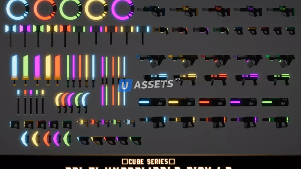 CUBE - Sci Fi Underworld City Pack