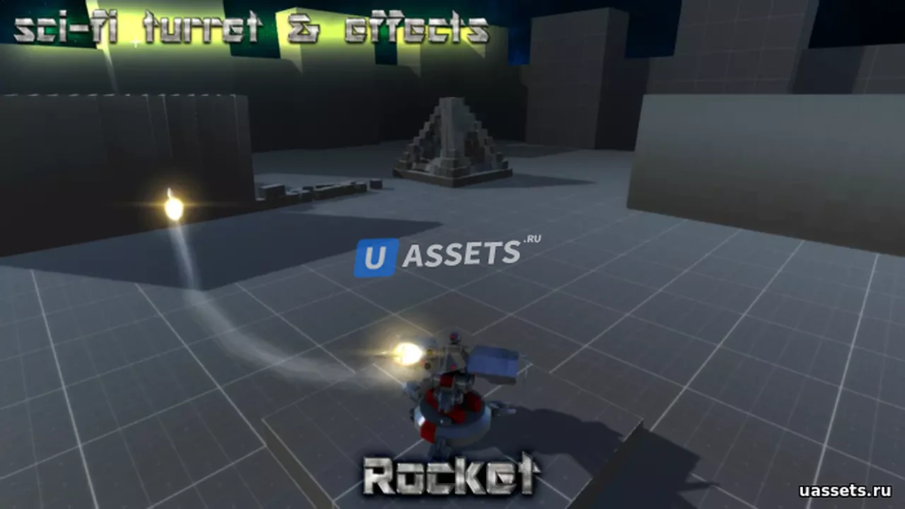Sci-Fi Turret & Effects