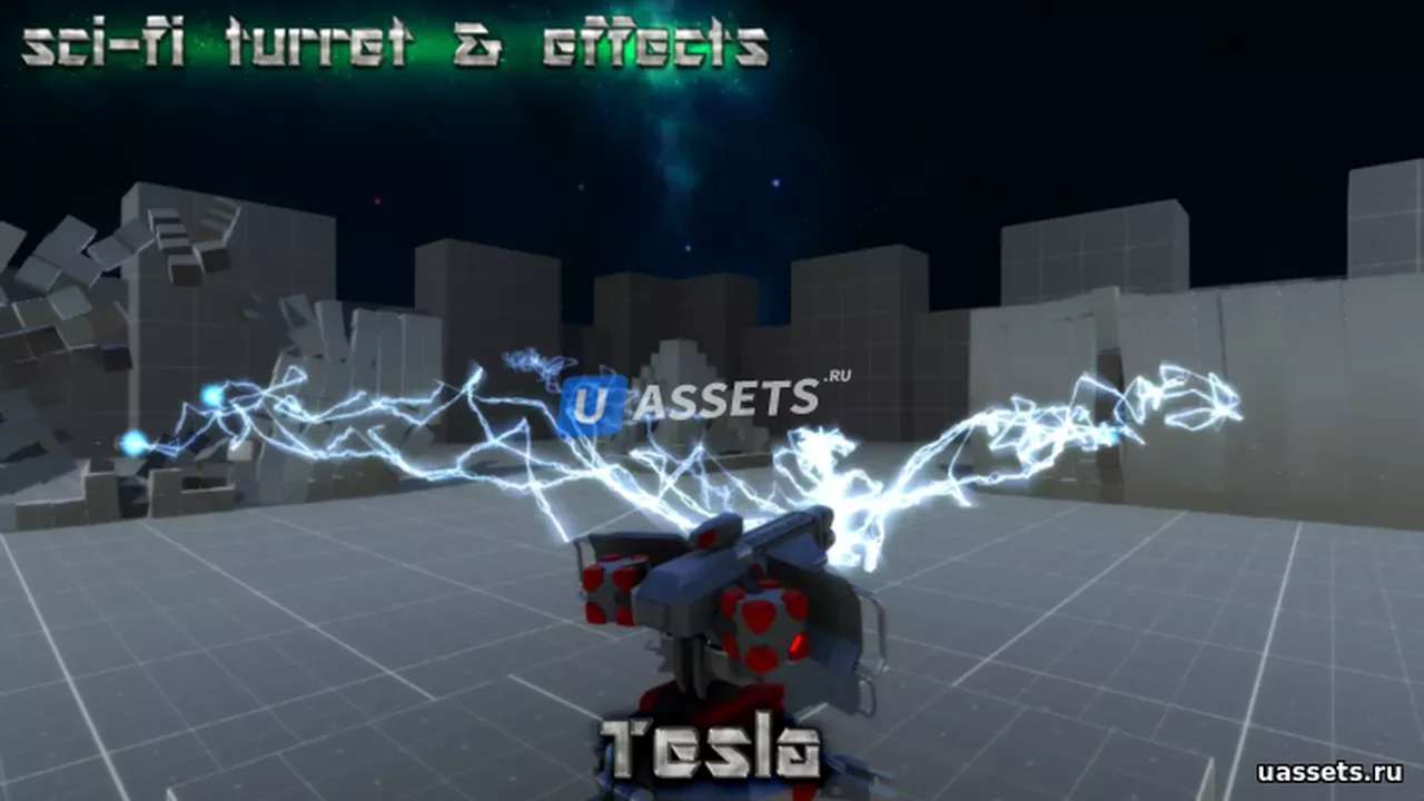 Sci-Fi Turret & Effects