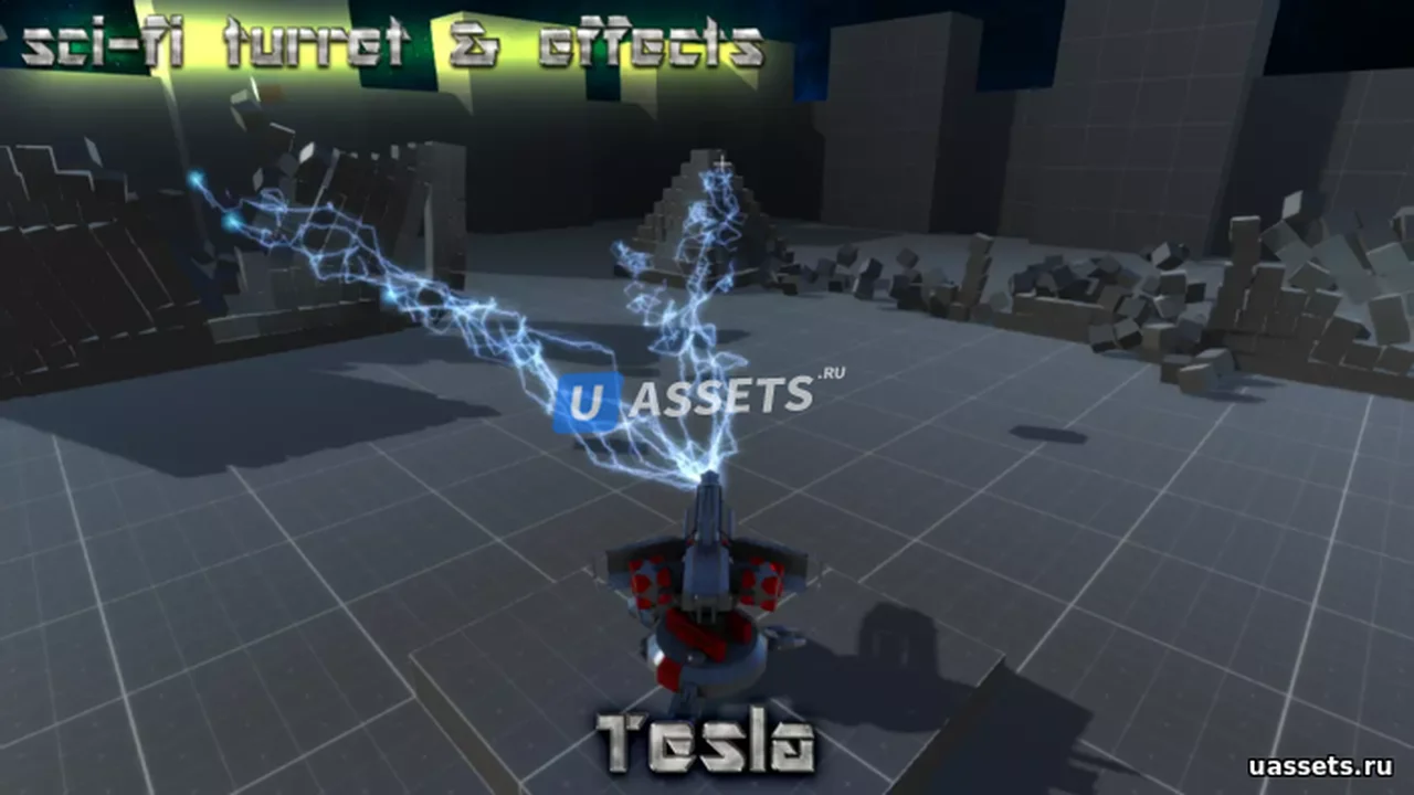 Sci-Fi Turret & Effects
