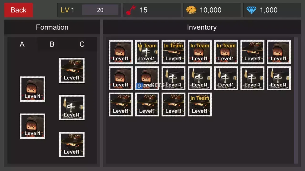 Turnbase RPG Template