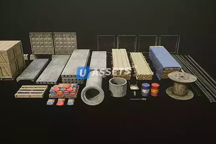Realistic Construction Props Pack