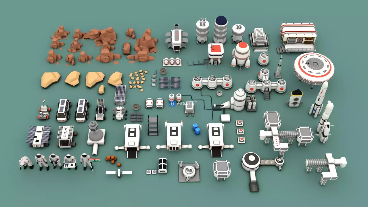POLYGON - Sci-Fi Space Pack