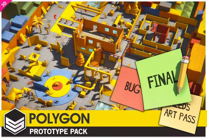 POLYGON Prototype - Low Poly 3D Art by Synty