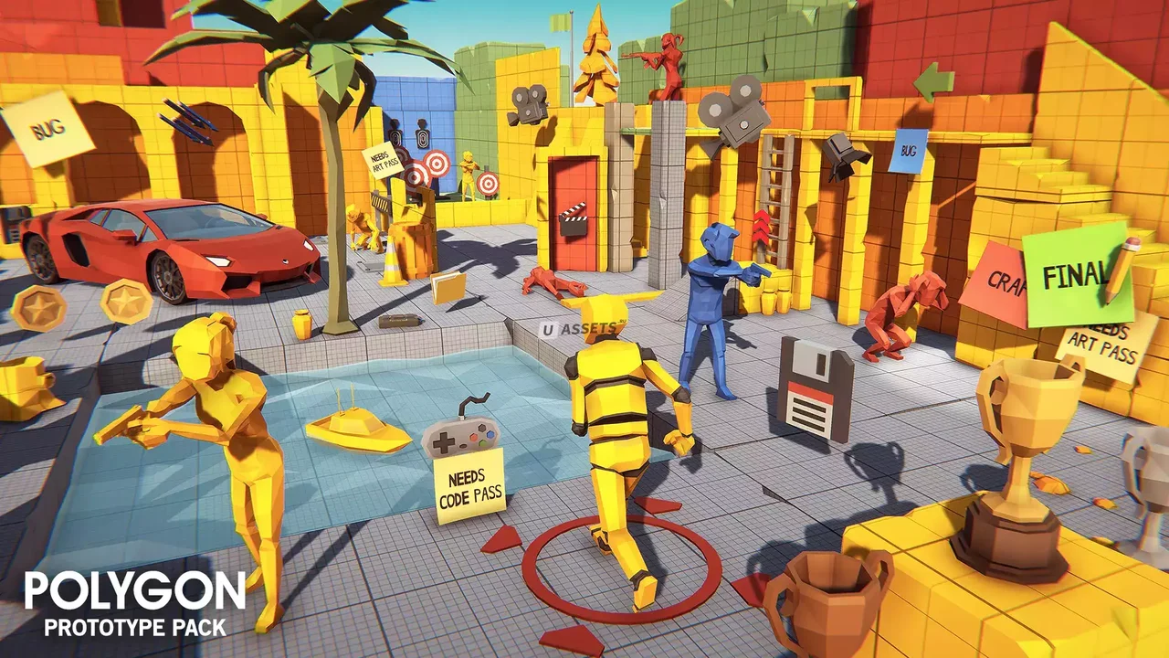 POLYGON Prototype - Low Poly 3D Art by Synty