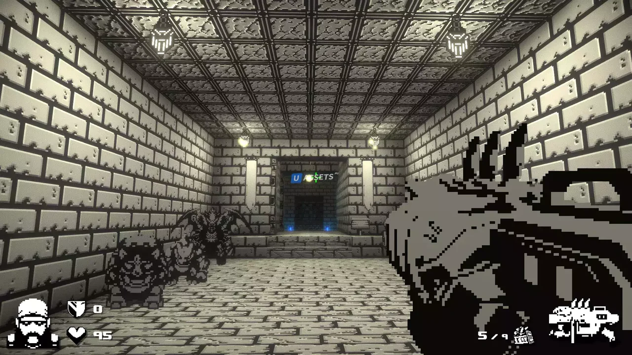 Hellish Battle - 2.5D Retro FPS