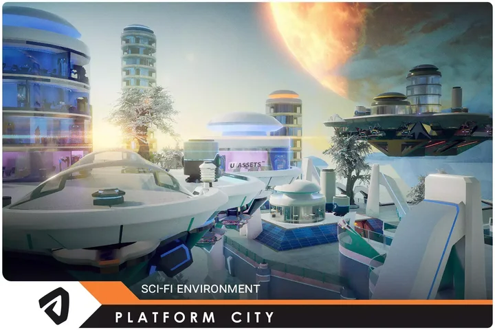 Sci-Fi Platform City