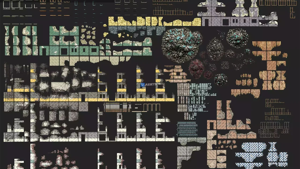 Destroyed Building Kit