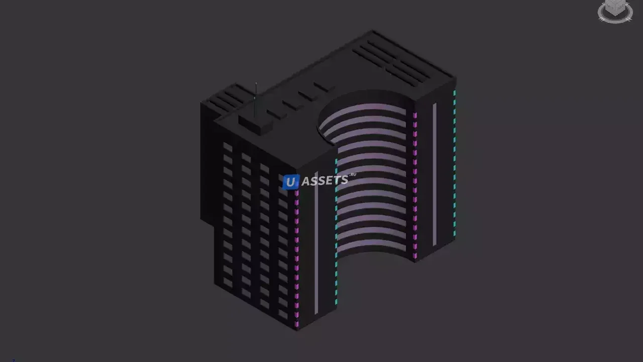 Neon Buildings