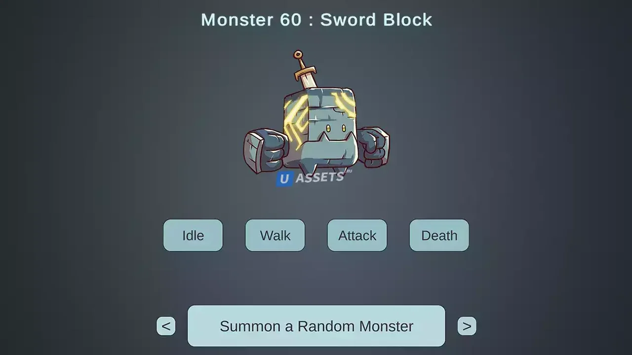 Animated 2D Monsters (Fantazia)