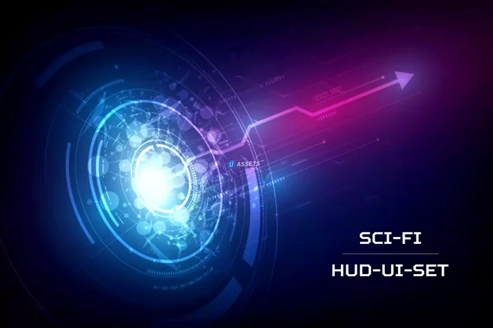 Sci-fi UI HUD - Custom Sci Fi GUI Elements