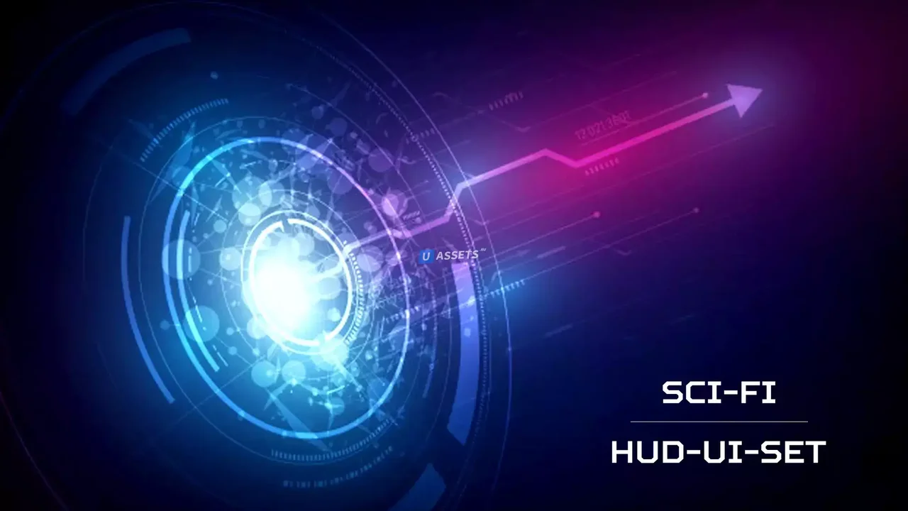 Sci-fi UI HUD - Custom Sci Fi GUI Elements