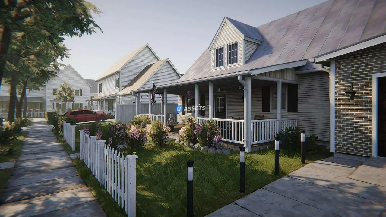 Suburb Neighborhood House Pack (Modular)