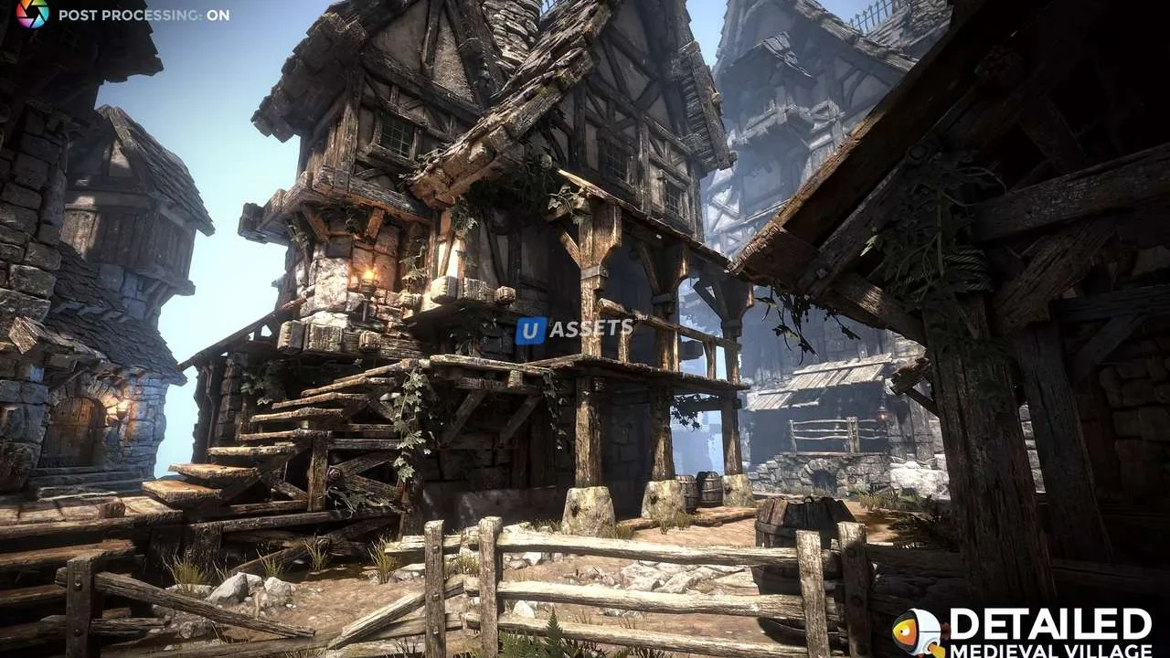 DETAILED - Medieval Village