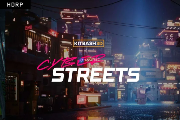 Kitbash3D - Props Cyber Streets (UE + Unity)