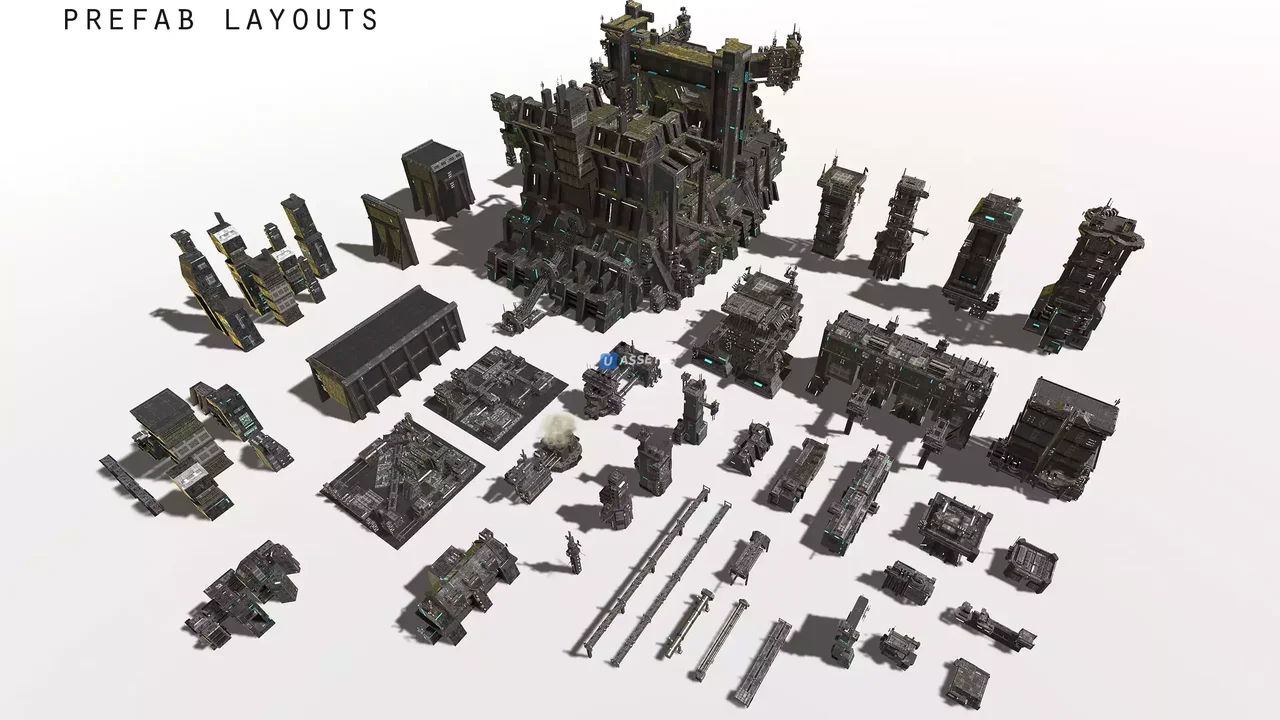 Greeble City KIT
