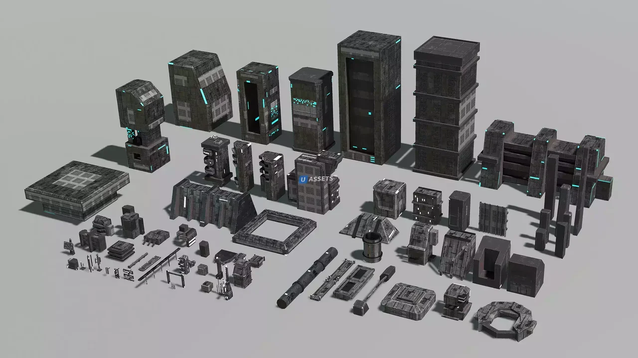 Greeble City KIT