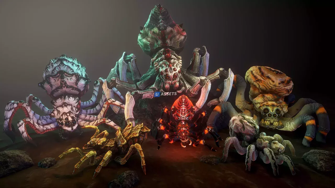 Spiders pack 1