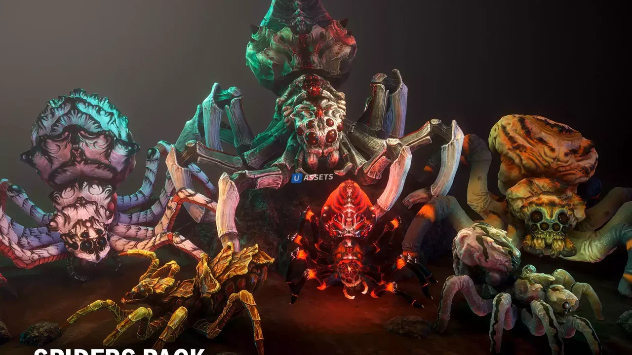 Spiders pack 1