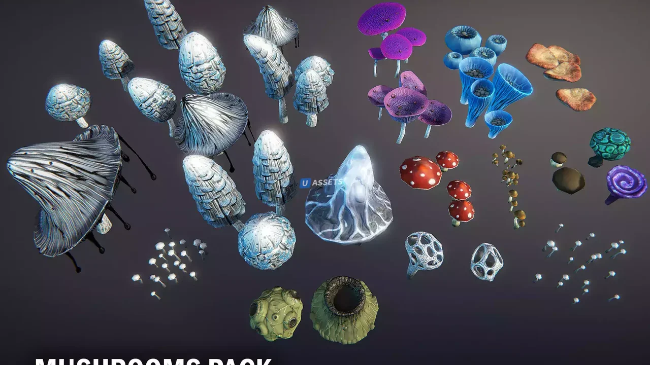 Mushrooms pack