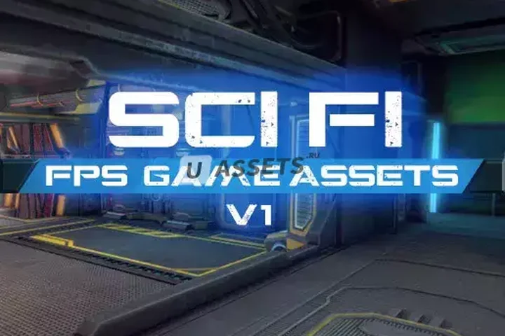 FPS/Survival Sci-Fi game assets v1