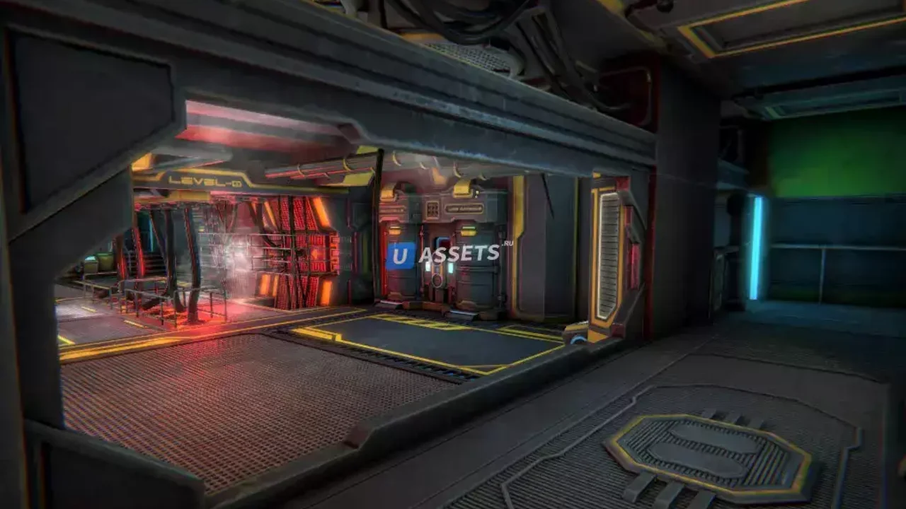 FPS/Survival Sci-Fi game assets v1