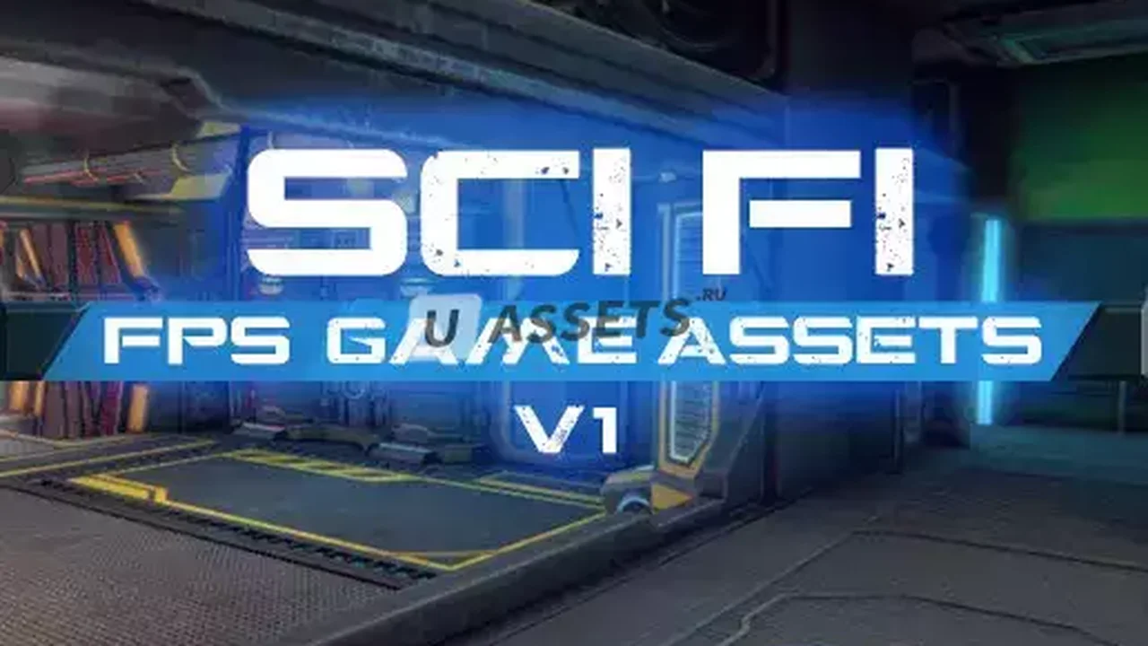 FPS/Survival Sci-Fi game assets v1