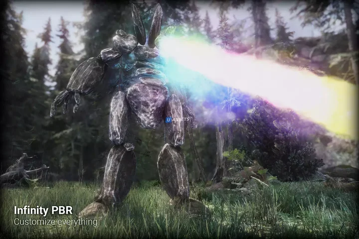 Rock Monster Pack PBR - Fantasy RPG