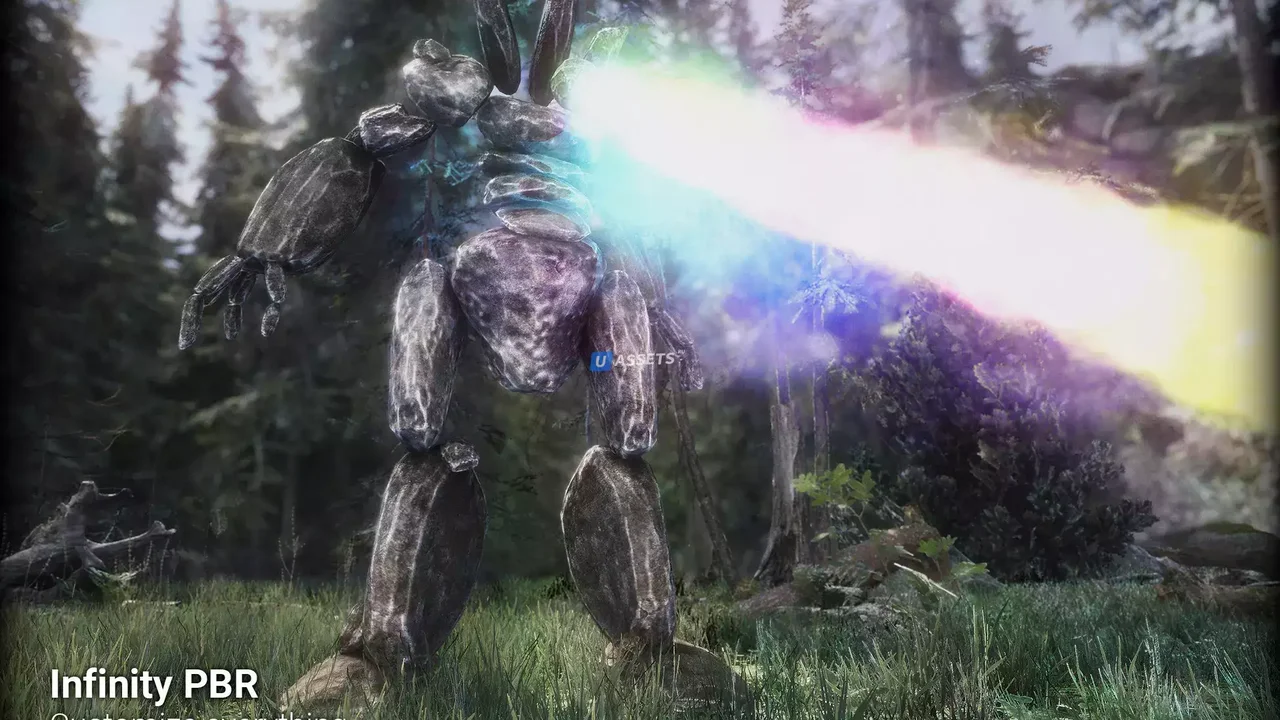 Rock Monster Pack PBR - Fantasy RPG