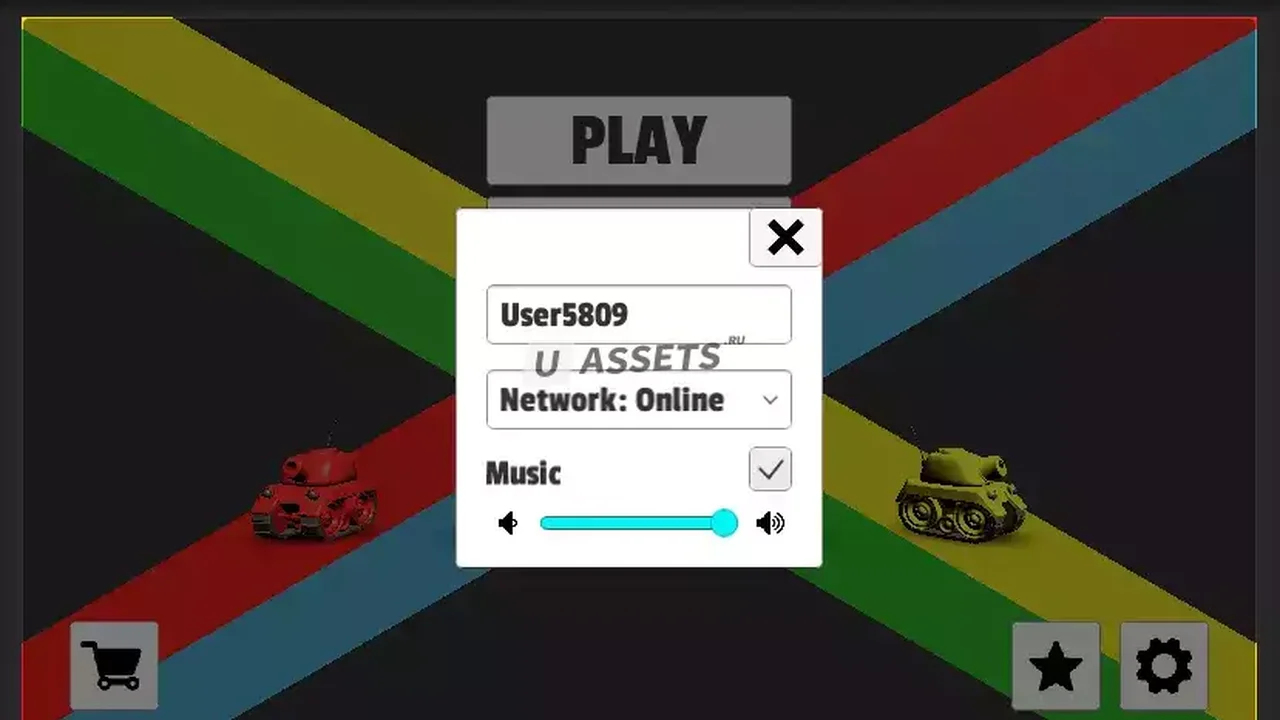 Tanks Multiplayer (MLAPI, Photon, Mirror)