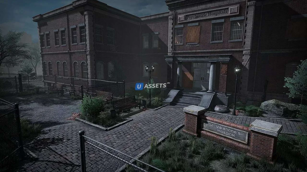 Abandoned Psychiatric Hospital
